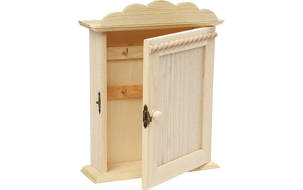 Creativ Company Article en bois 22 cm Boîte à clés