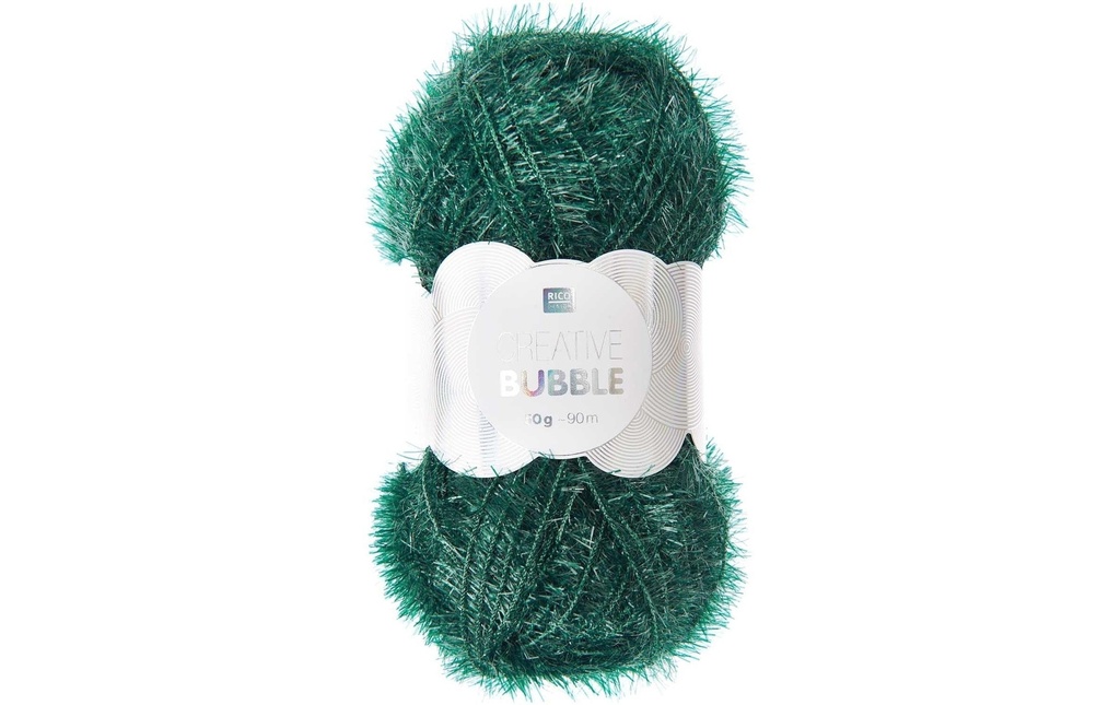 Rico Design Laine Creative Bubble 50 g de feuilles vertes