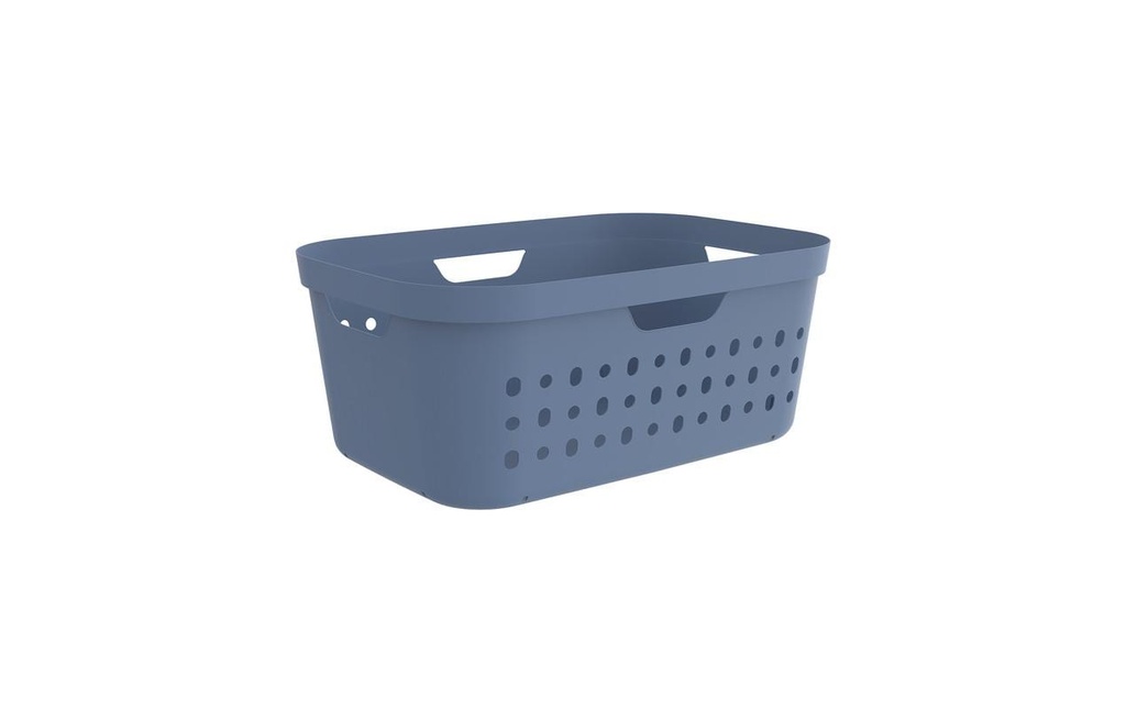 Rotho Corbeille à linge Jona 39 l, Bleu
