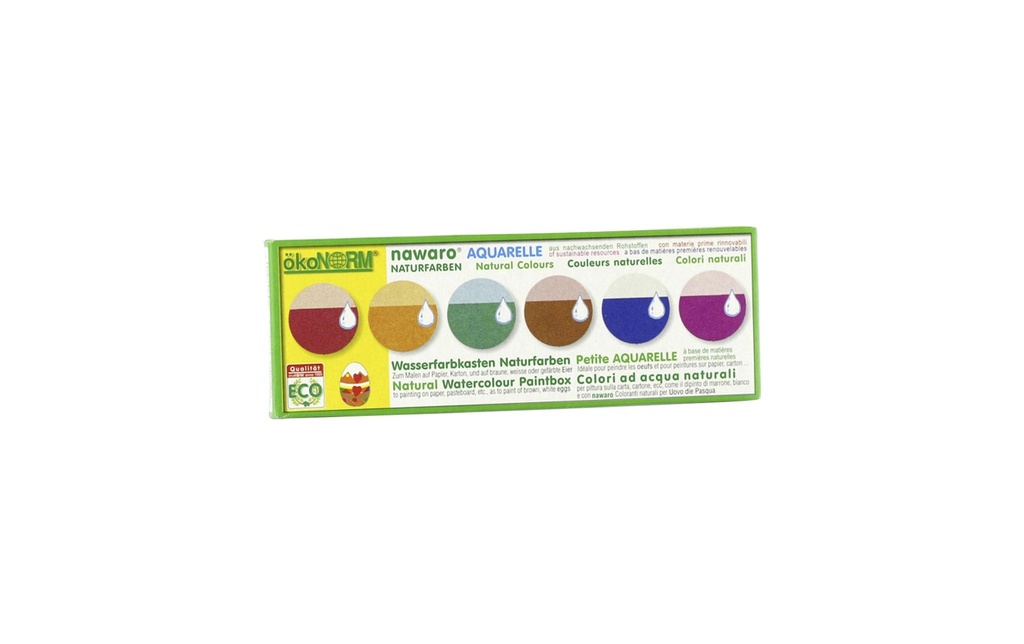 Basteln Peintures à œufs Boîte de peinture Öko 12 Pièce/s, Multicolore
