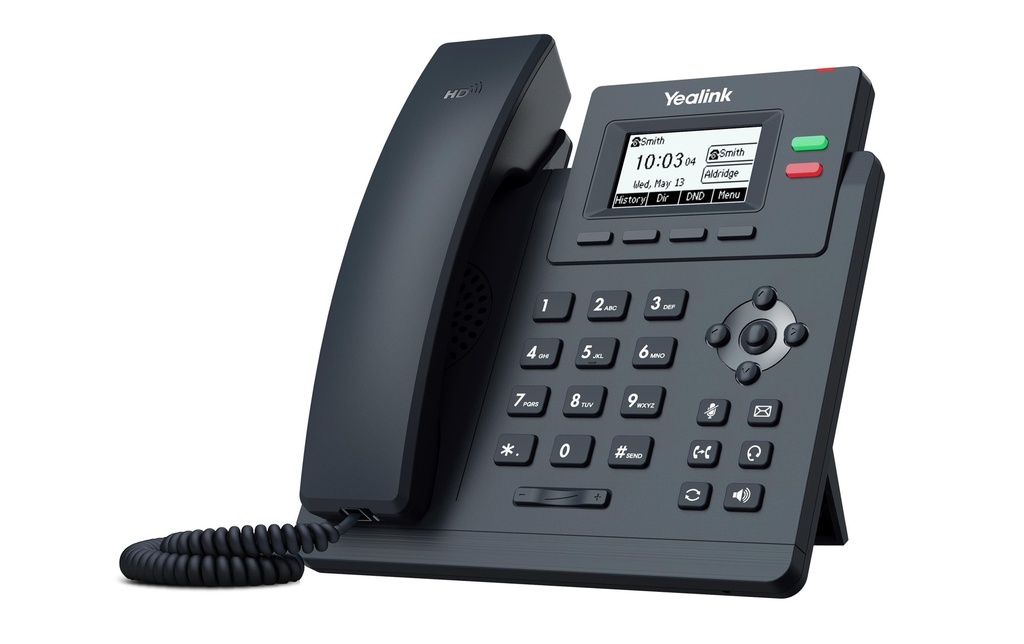 Yealink Téléphone de bureau SIP-T31P Gris