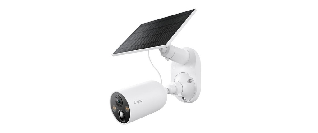 TP-Link Caméra réseau Tapo C425 panneau solaire Tapo A201 inclus
