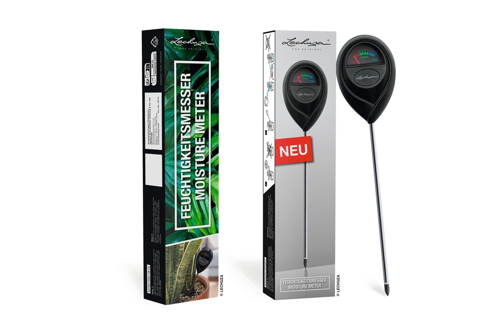 Lechuza Appareil de mesure de l'humidité, Noir