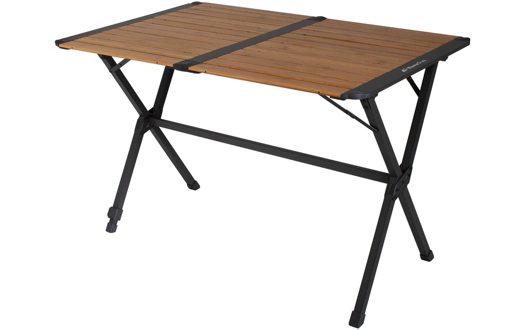 Eurotrail Table de camping Chambery Bamboo 110 cm x 70 cm