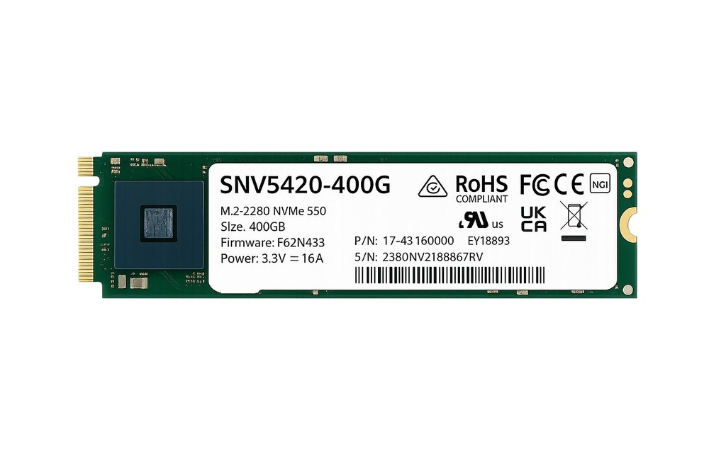 Synology SSD SNV5420 M.2 2280 NVMe 400 GB
