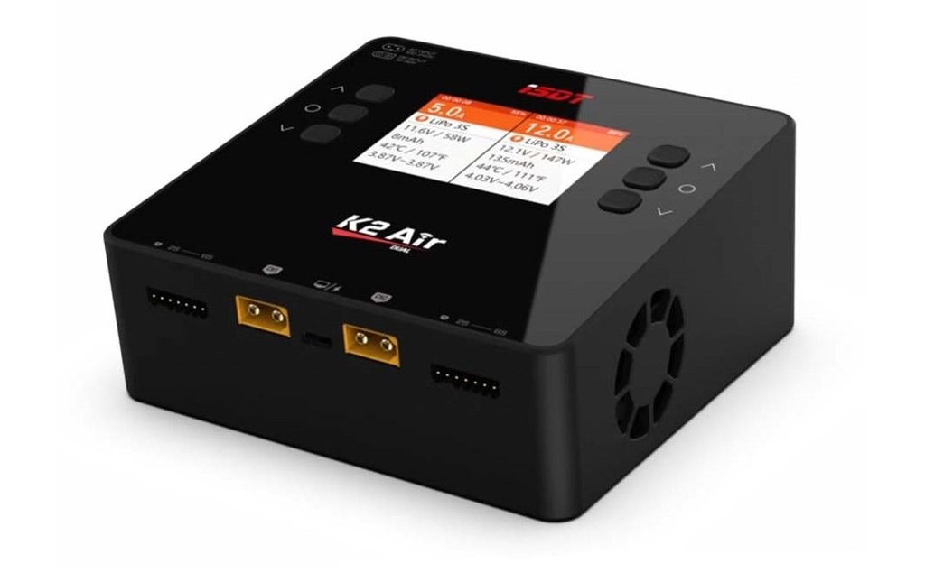 ISDT Chargeur double K2 Air AC/DC 200/500W 6S