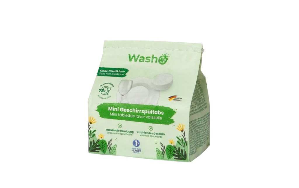 Washo Tablettes lave-vaisselle Mini 75 Pièce/s