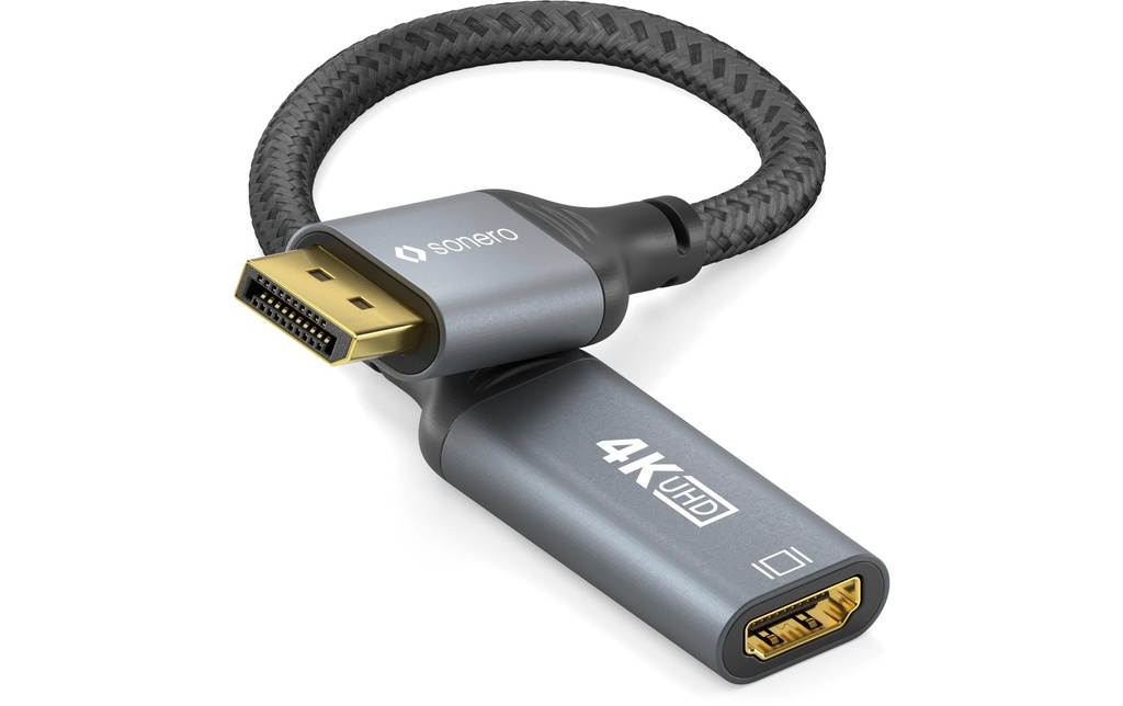 sonero Câble adaptateur DisplayPort - HDMI