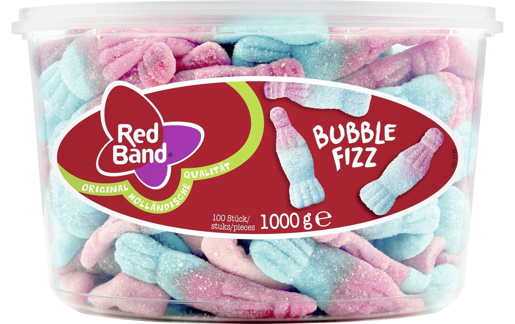 Red Band Bonbons à croquer Bubble Fizz 1000 g