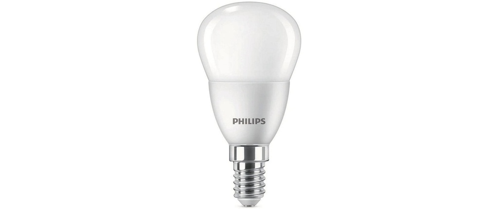 Philips Lampe LED 40W P45 E14 WW FR ND 6CT/4 EC Blanc chaud (WW)