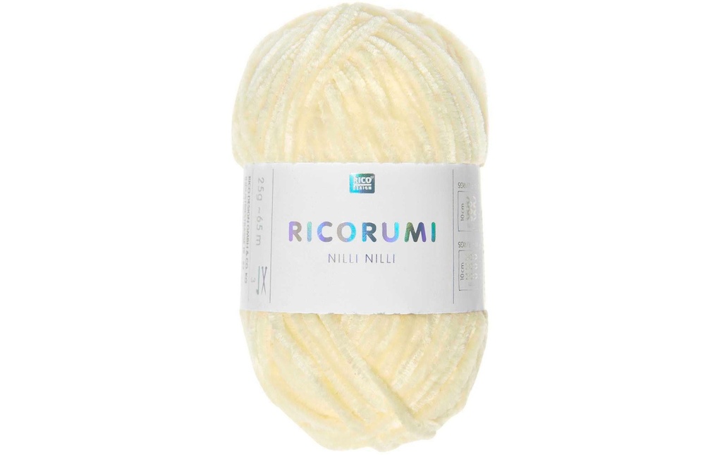 Rico Design Laine Ricorumi Nilli Nilli Jaune