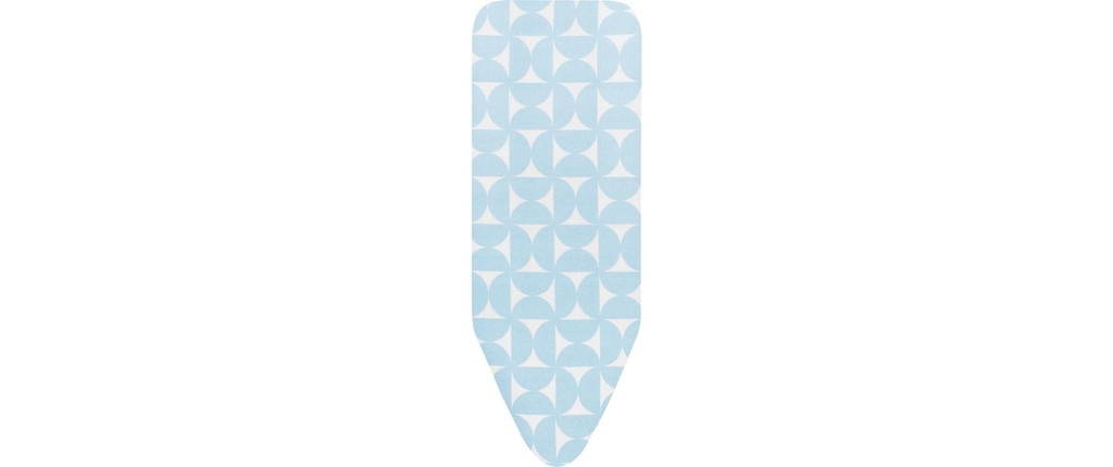 Brabantia Housse de planche à repasser C 124 x 45 cm Bleu/Blanc