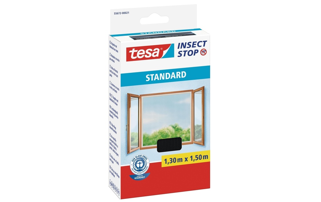 tesa Moustiquaire Insect Stop Standard 1.3x1.5m anthracite
