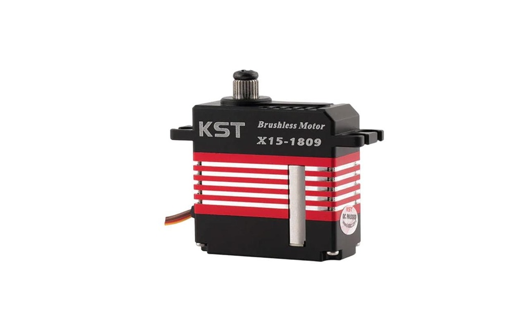 KST Mini Servo X15-1809 V8.0 24 kg, 0.07 s, Brushless HV