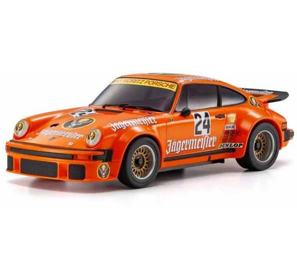 Kyosho MINI-Z MR-04 Porsche 934 RSR Readyset, RWD, Jägermeister #24