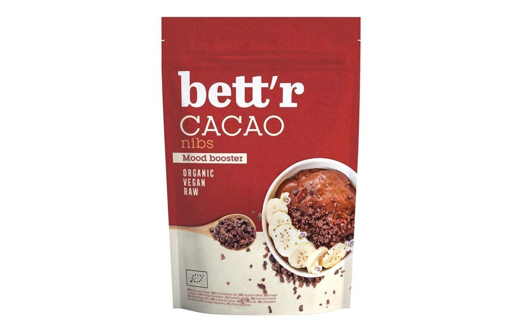 Bett'r Bio Nibs de cacao brut 200 g