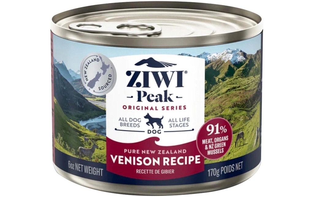 ZIWI Peak Alimentation humide Vension 170 g