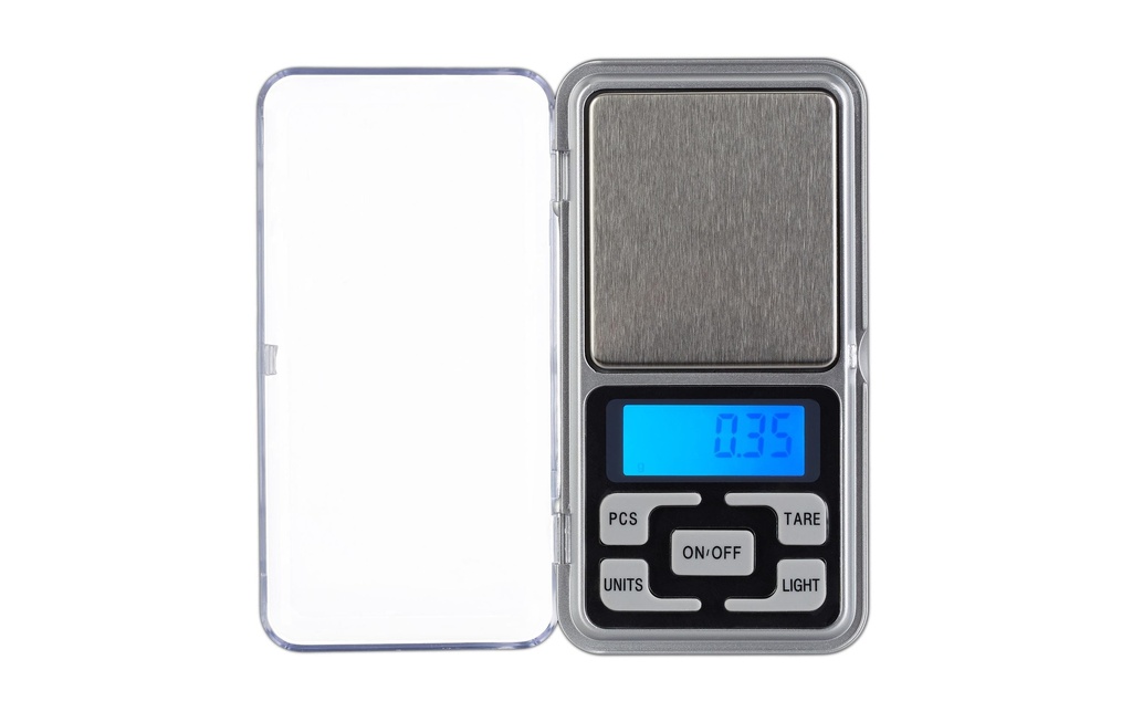 relaxdays Balance de précision Mini Argent