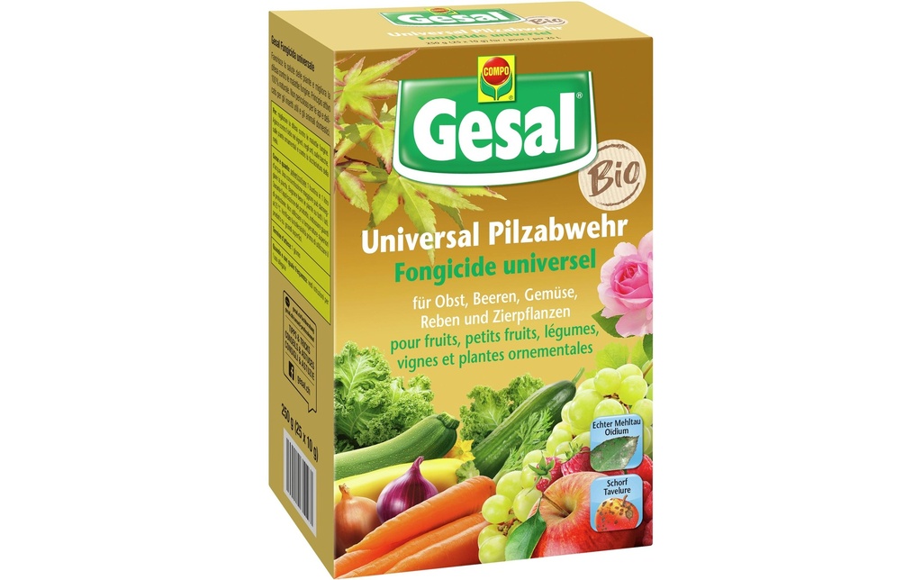 Gesal Répulsif universel contre les champignons (25 x 10 g)