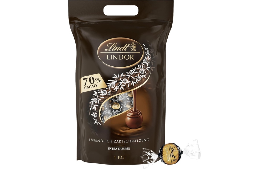 Lindt Lindor Foncé 70% Cacao 1000 g