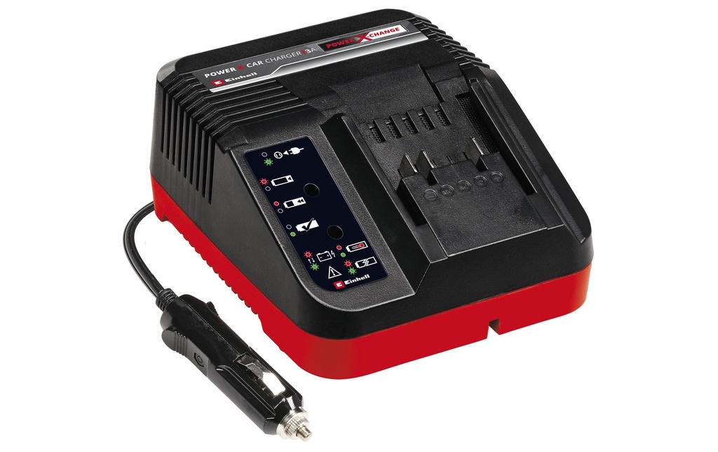 Einhell Chargeur de voiture Power X-Car Charger 3A