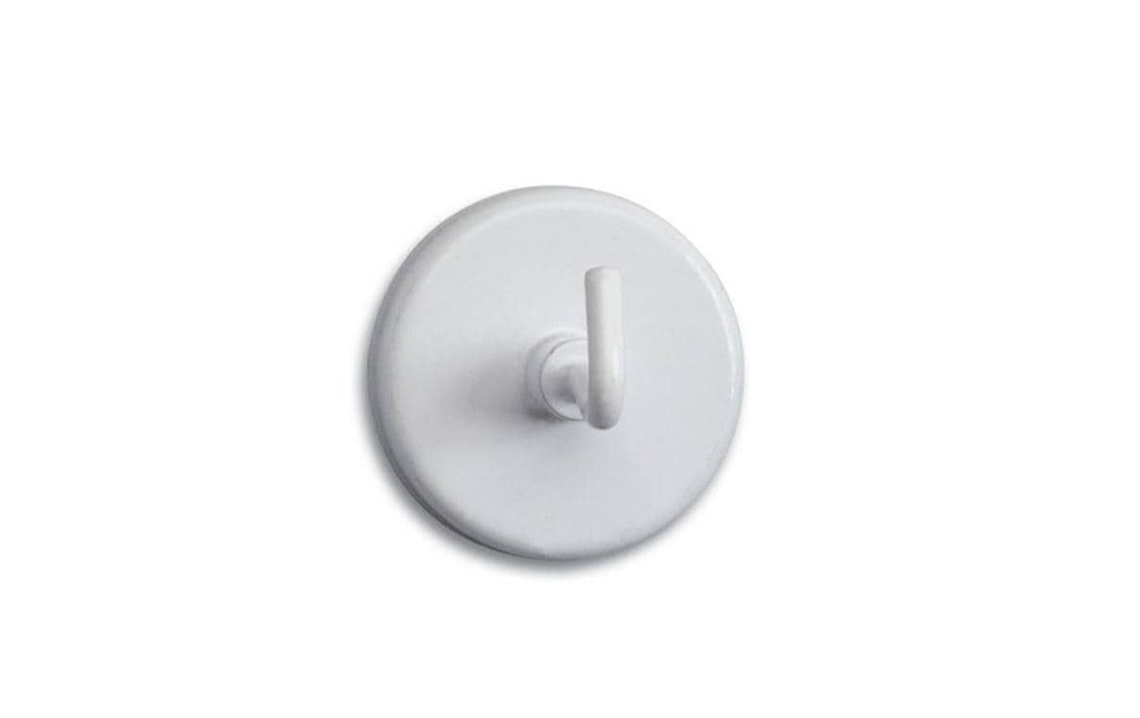 Maul Aimant 5 x Ø 36 mm avec crochet blanc