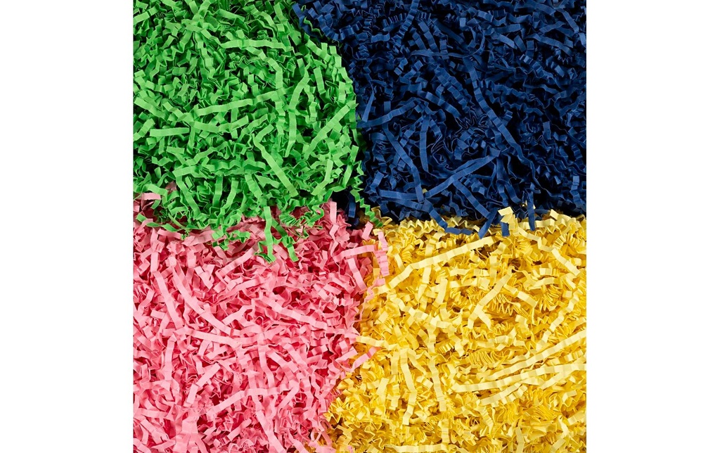 Creativ Company Matériau de remplissage papier 25-30 cm x 3 mm, Multicolore