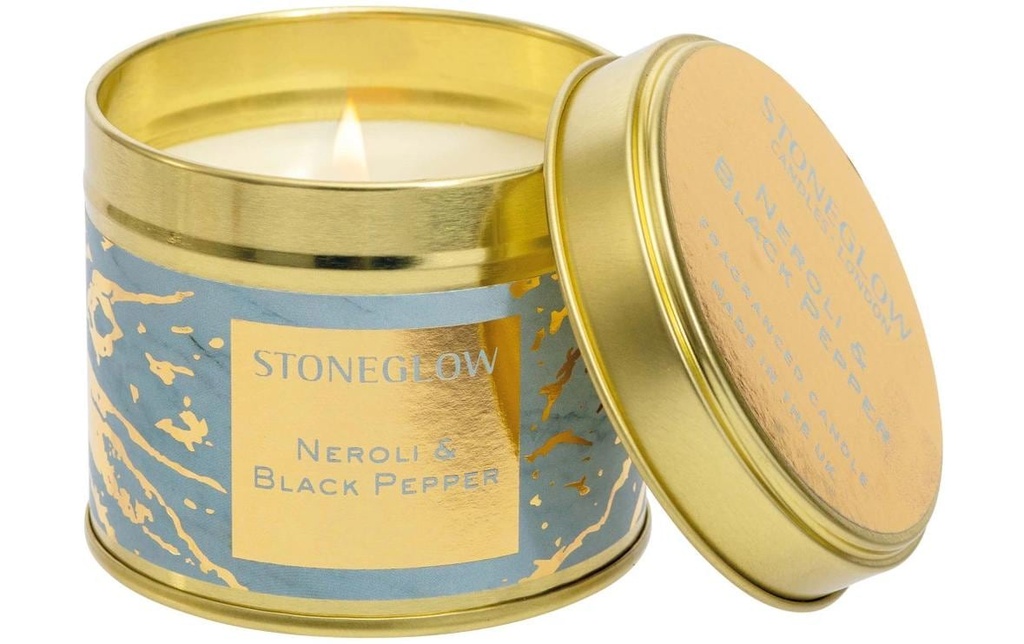 Stoneglow Bougie parfumée Neroli & Black Pepper 135 g