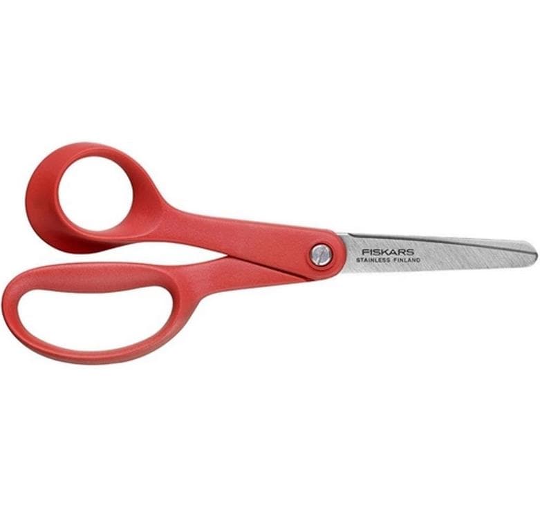 Fiskars Ciseaux pour enfants Classic 13 cm, Acier inoxydable, Gauchers