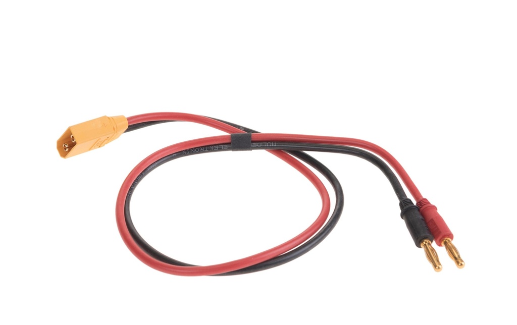 Muldental Câble chargeur Fiche banane de 4 mm zu XT90