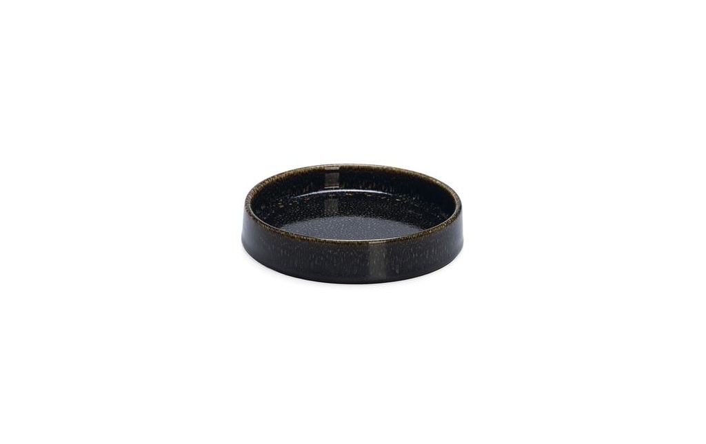 Designed by Lotte Kera gamelle pour chat Jace 15 x 15 x 3 cm, noir