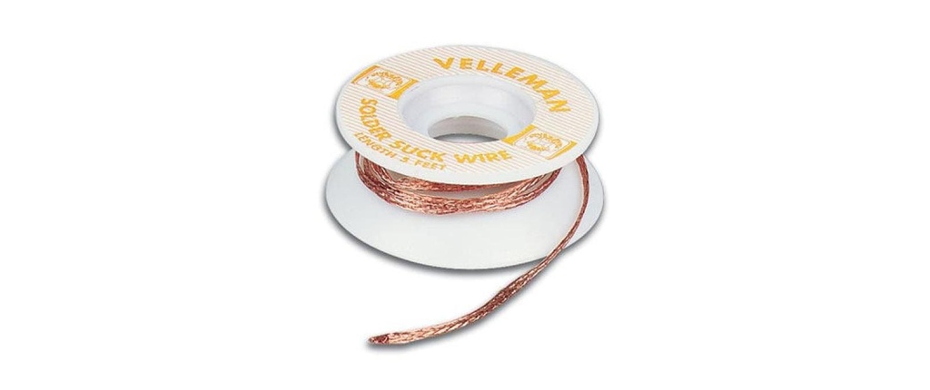 Velleman Cordon de débrasage DESOLDER