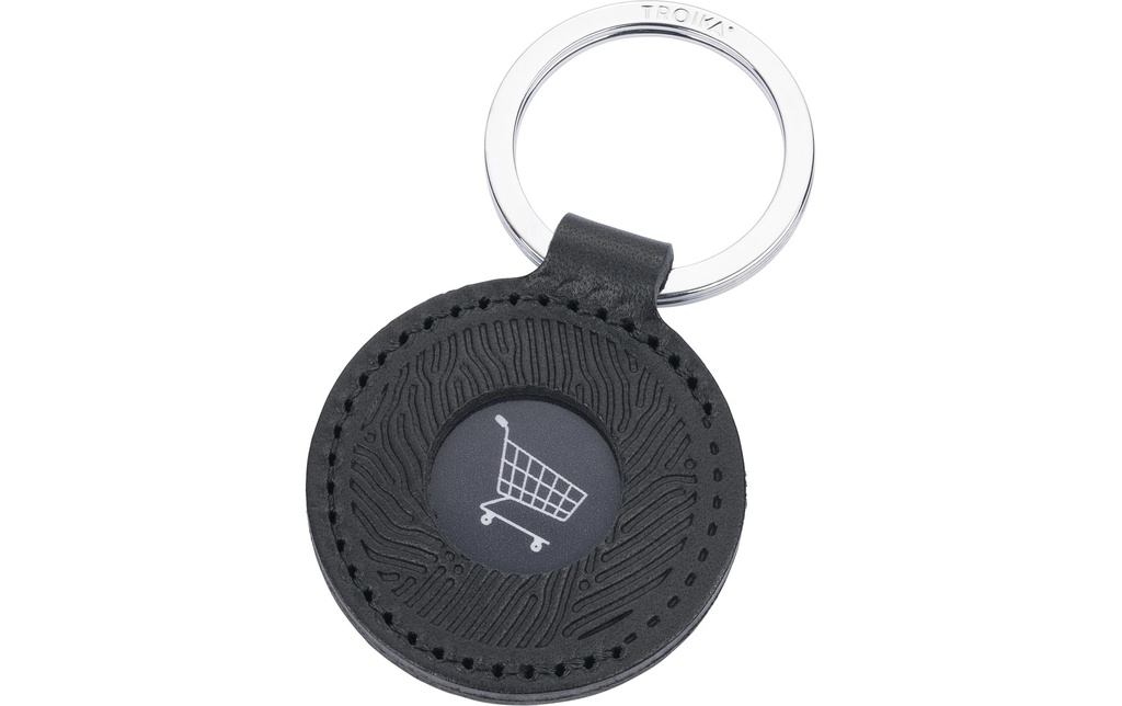 Troika Porte-clés Coin Adventure Noir