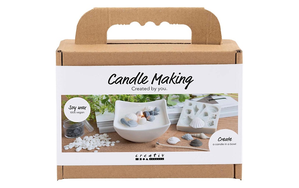 Creativ Company Kits de bricolage - Moulage de bougies, gris