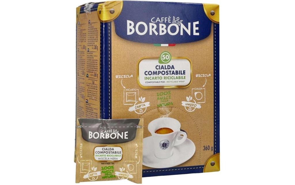 Borbone Dosettes de café Nera 50 pièces