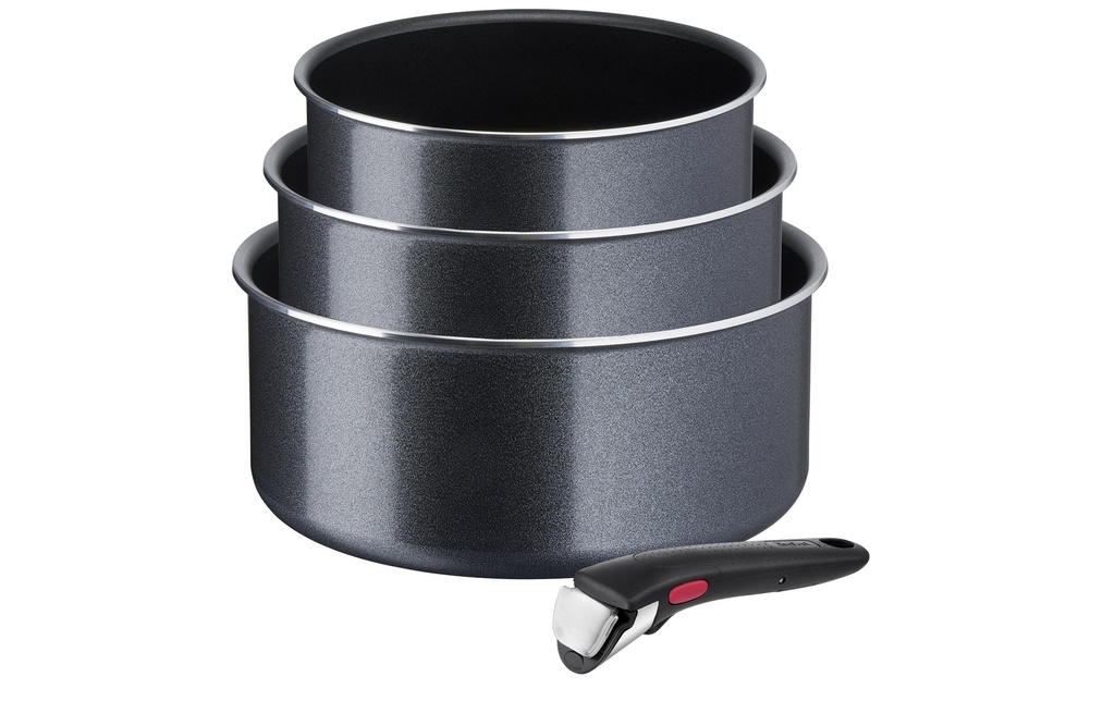Tefal Set de casseroles Ingenio XL Force 16 cm/18 cm/20 cm