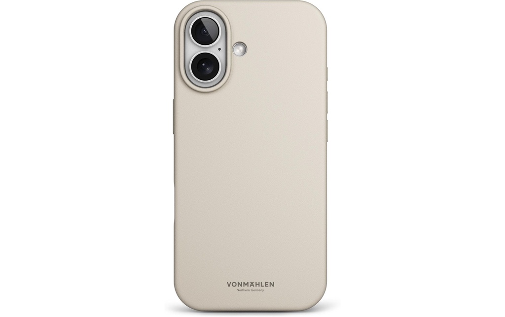 Vonmählen Coque arrière Soft Silicone iPhone 17 Cream