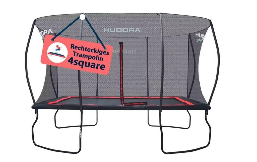 Hudora Trampoline 4square 366 x 244 cm