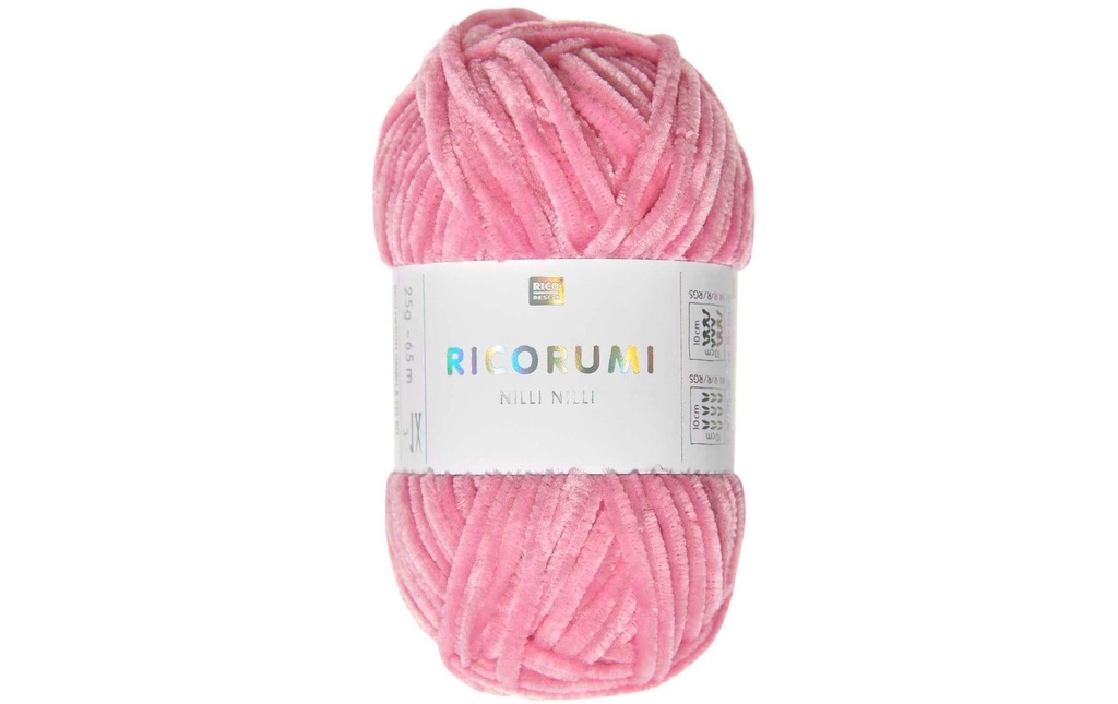 Rico Design Laine Ricorumi Nilli Nilli Rose
