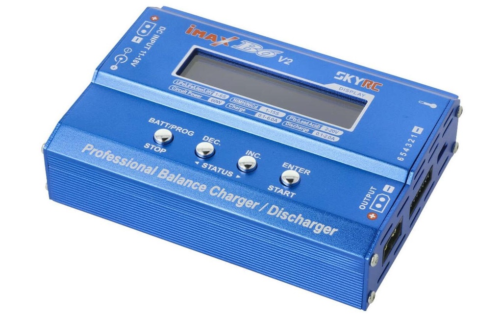 SKYRC Chargeur iMax B6 V2 DC 1-6S, 60W
