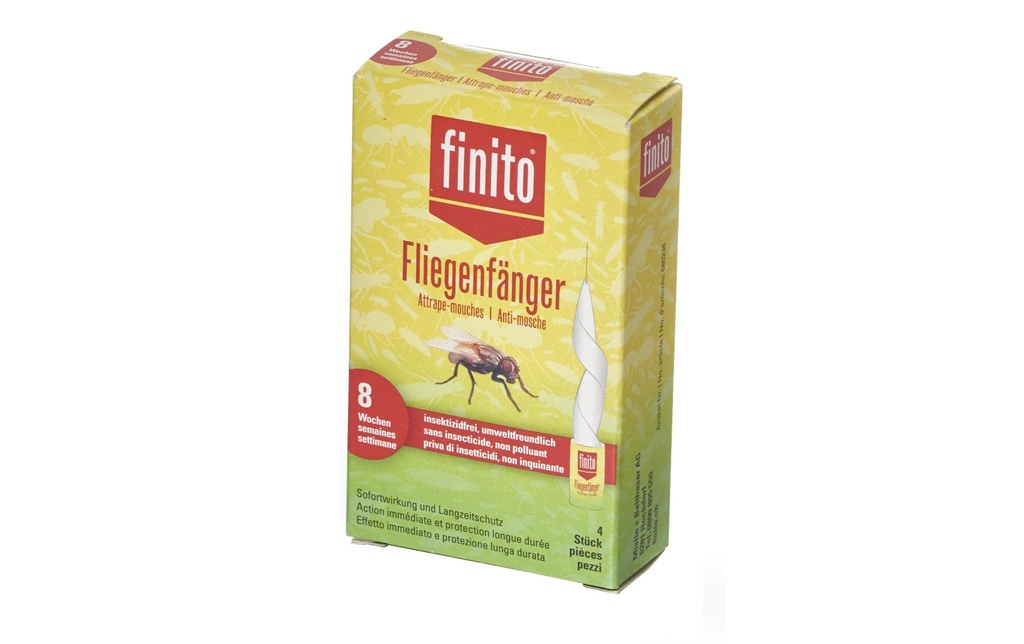 finito Attrape-insectes pour mouches 4 pièces
