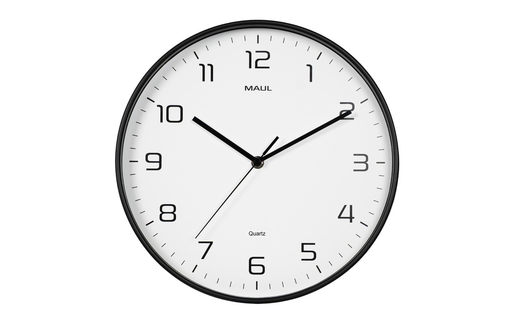 Maul Horloge murale Drip Ø 30 cm, Noir