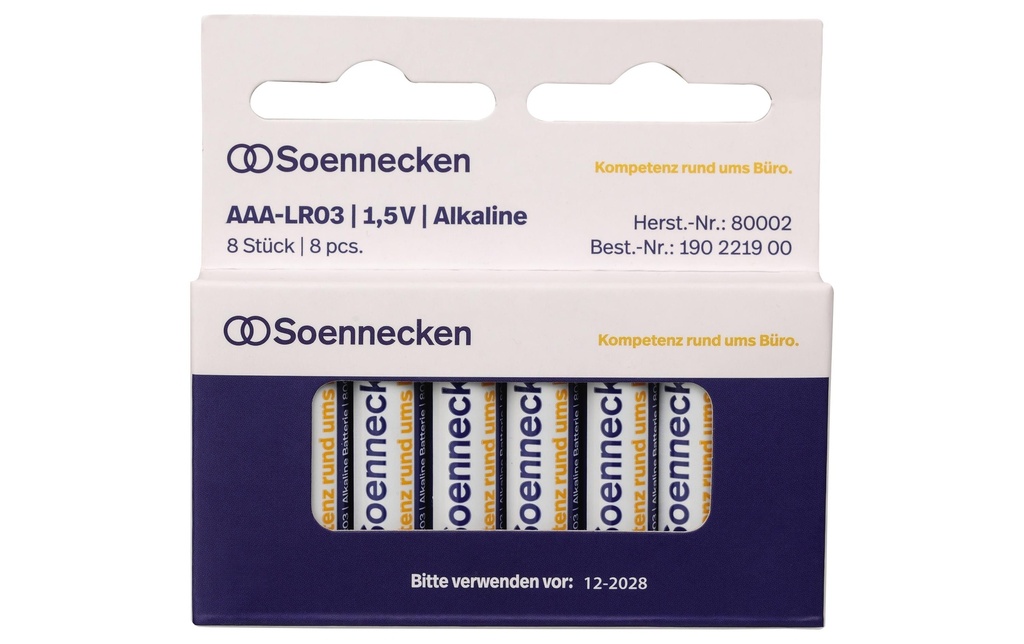 Soennecken Pile AAA , 8 Pièce/s