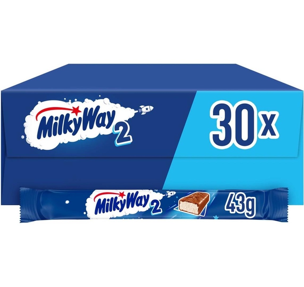 Milky Way Barre Boîte duo 30 x 43 g