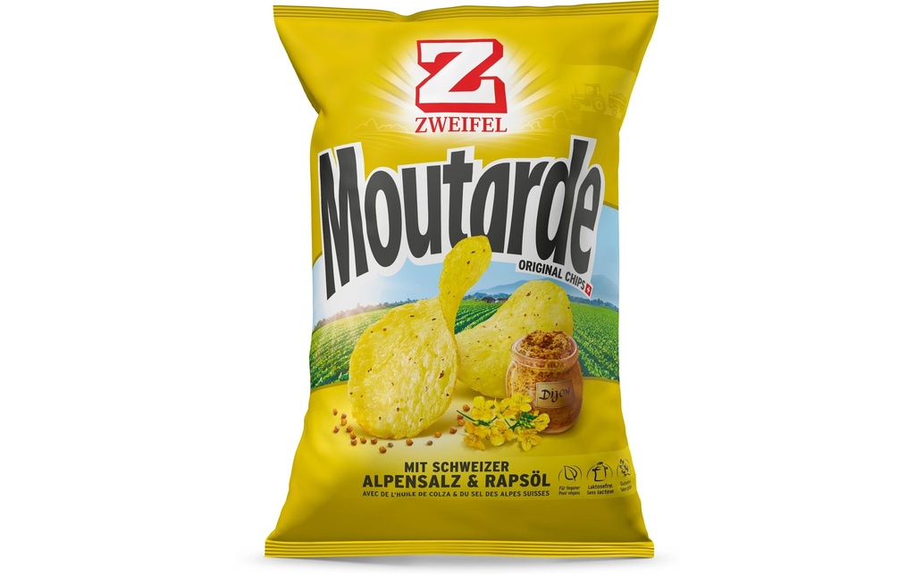 Zweifel Chips Original Moutarde 175 g
