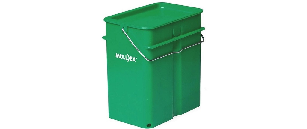 Müllex Bac à compost TERRA 5 l, complet, vert