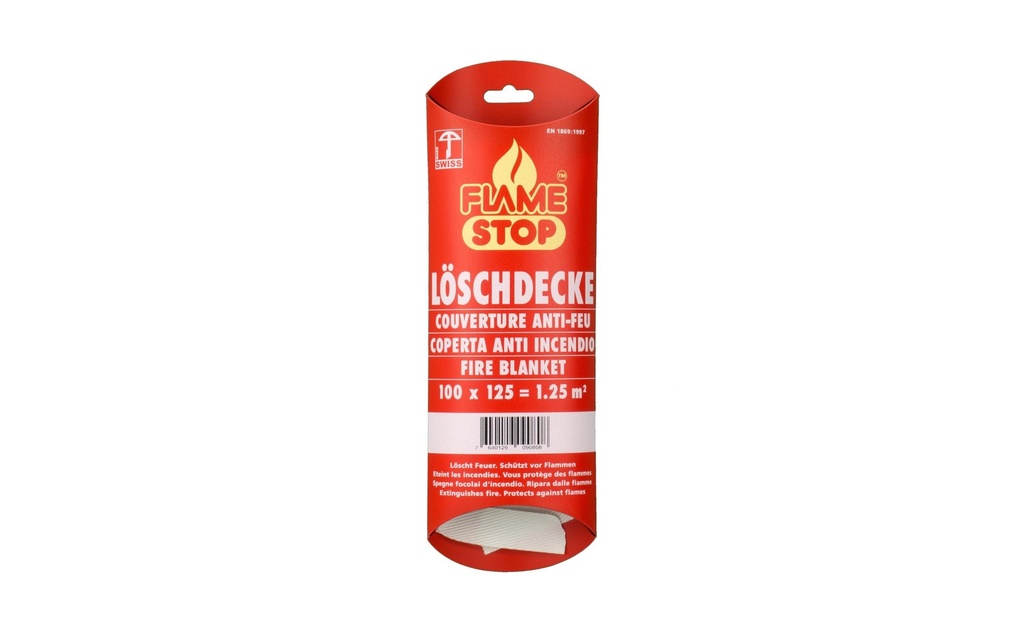 Mentrex Couverture anti-feu FlameStop 100 x 125 cm