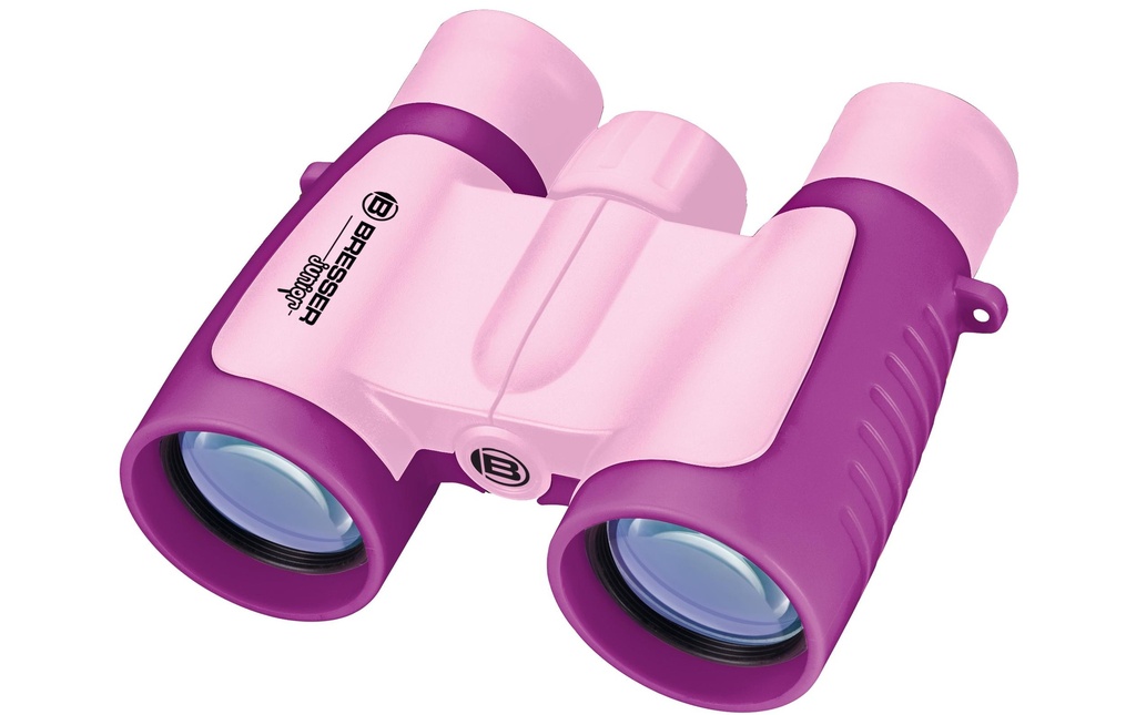 Bresser junior Plein air Jumelles pour enfants Junior 3 x 30 rose