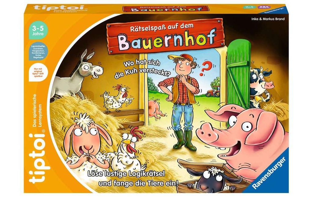 tiptoi Jeu Rätselspass auf dem Bauernhof