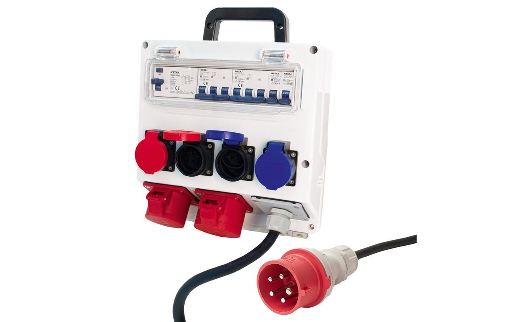STEFFEN Distributeurs de chantier 16A IP44 6400 W